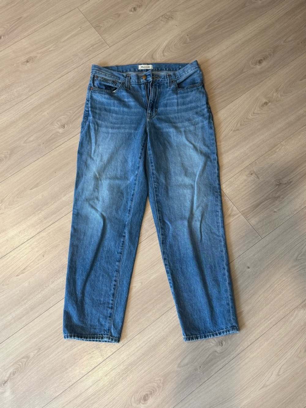 Madewell Relaxed Blue Jeans
